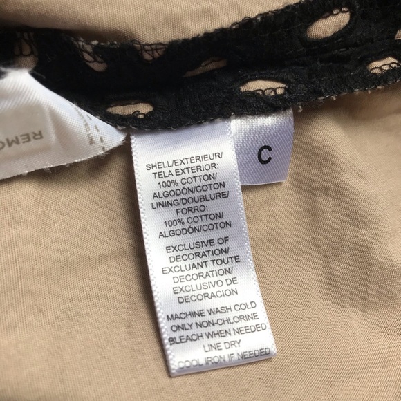 Loft Petites Black Nude Lace Pencil Skirt, EUC, 12P - Picture 7 of 9